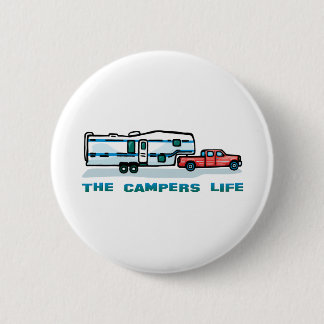 The Campers Life Pinback Button