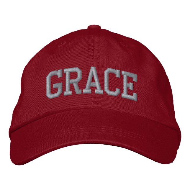 The Campus Non-Distressed Embroidered Baseball Cap (Front)