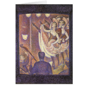 The Can Can Dance, Le Chahut by Georges Seurat Cards