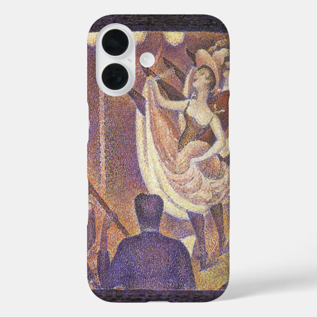 The Can Can Dance, Le Chahut by Georges Seurat Case-Mate iPhone Case (Back)
