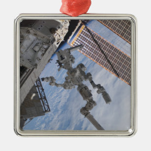 The Canadian-built Dextre robotic system 2 Metal Ornament