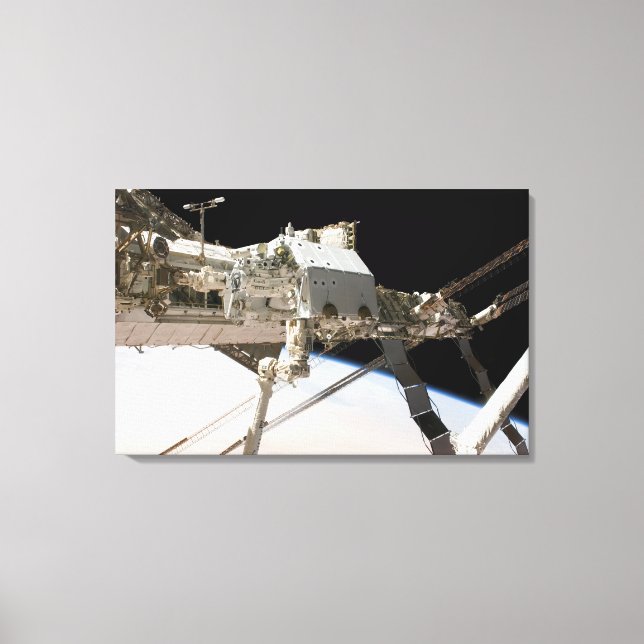 The Canadian-built Dextre robotic system Canvas Print (Front)