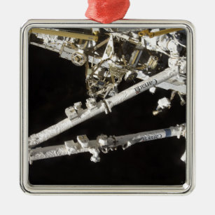The Canadian-built space station Metal Ornament