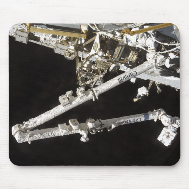 The Canadian-built space station Mouse Pad (Front)