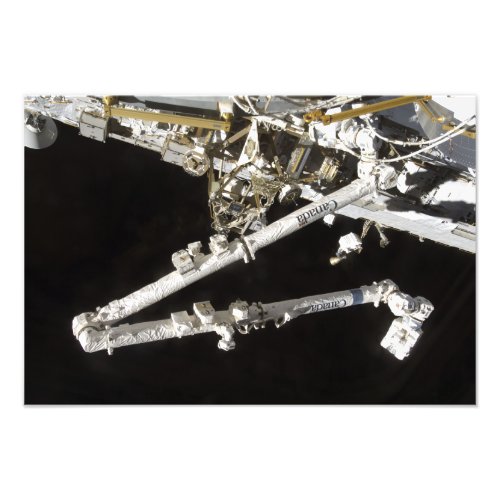 The Canadian_built space station Photo Print