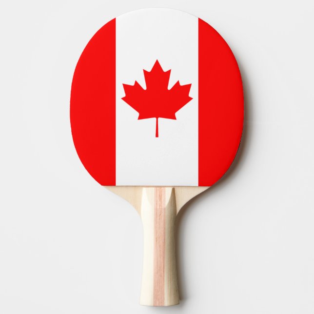 The Canadian Flag, Canada Ping Pong Paddle (Front)