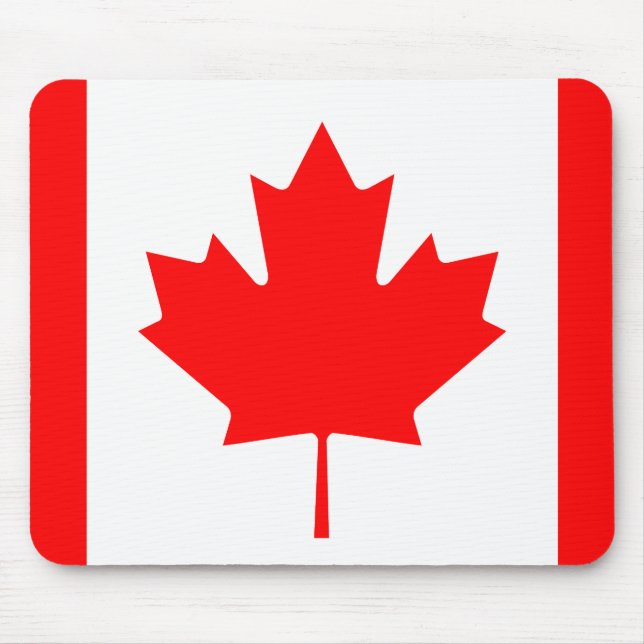 The Canadian Flag - Canada Souvenir Mouse Pad (Front)