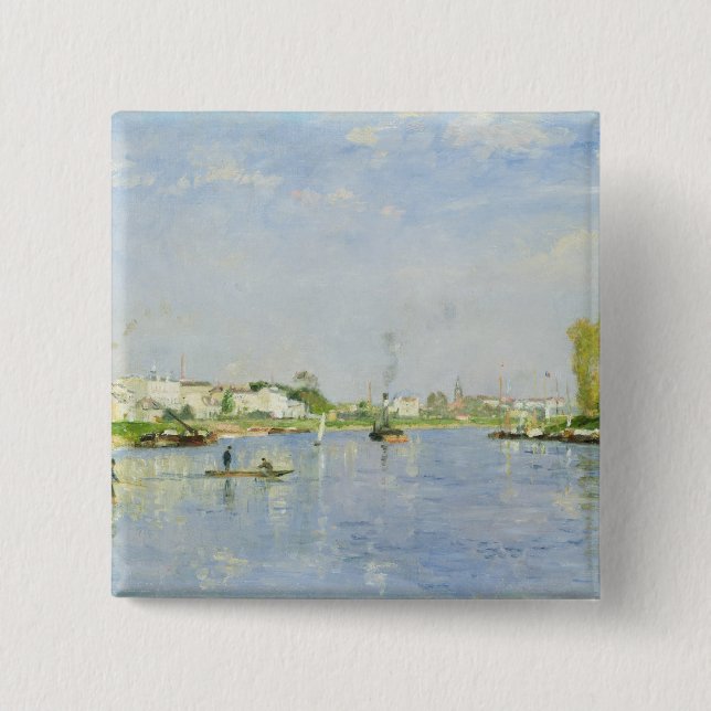 The Canal Saint-Denis Button (Front)