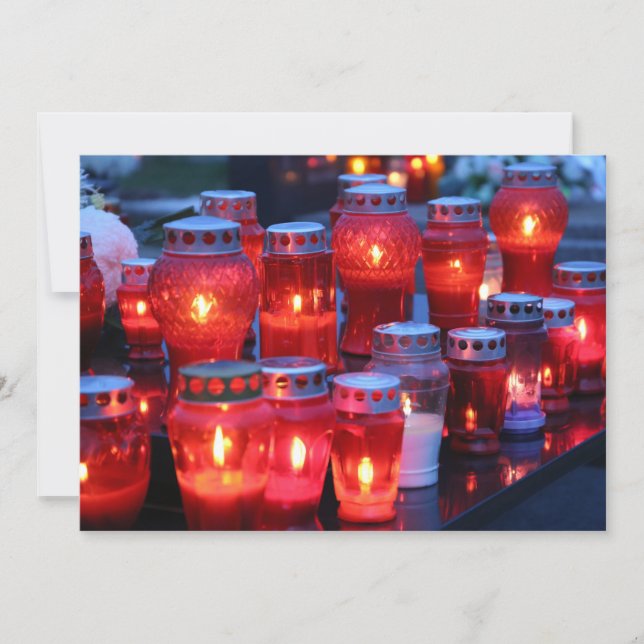 The Candle Lighting Invitation (Front)