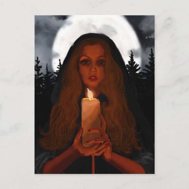 The Candle Postcard (Front)