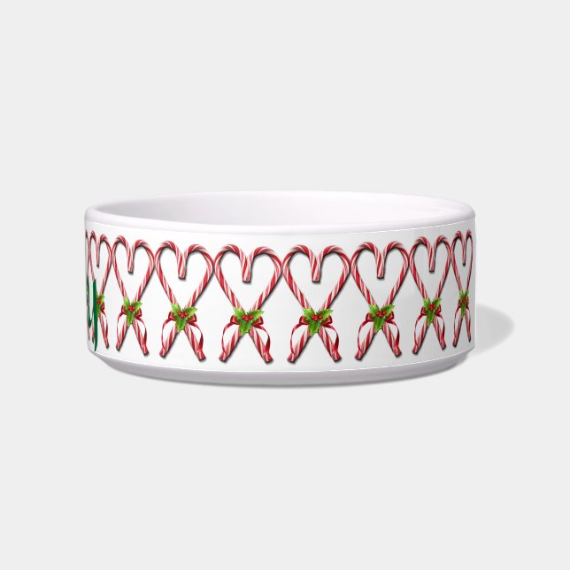 The Candy Canes Heart Collection 2 Bowl (Right)