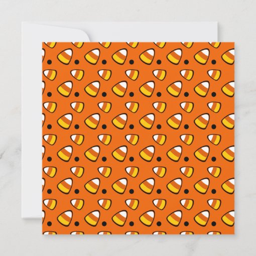 The Candy COrn Bandit Invitation Zazzle
