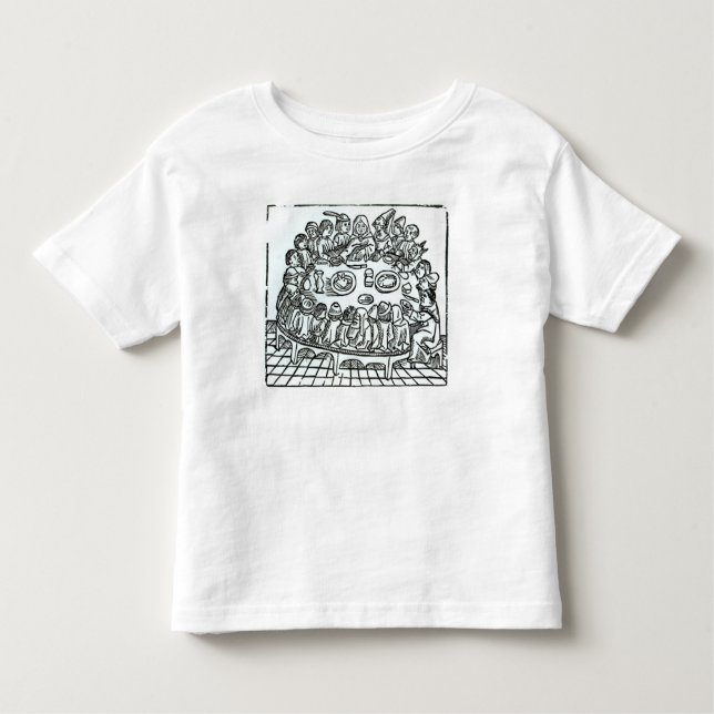 The Canterbury Pilgrims Toddler T-shirt (Front)