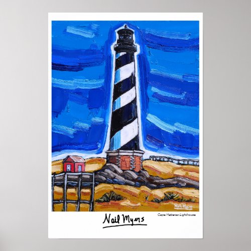 The Cape Hatteras Lighthouse Poster