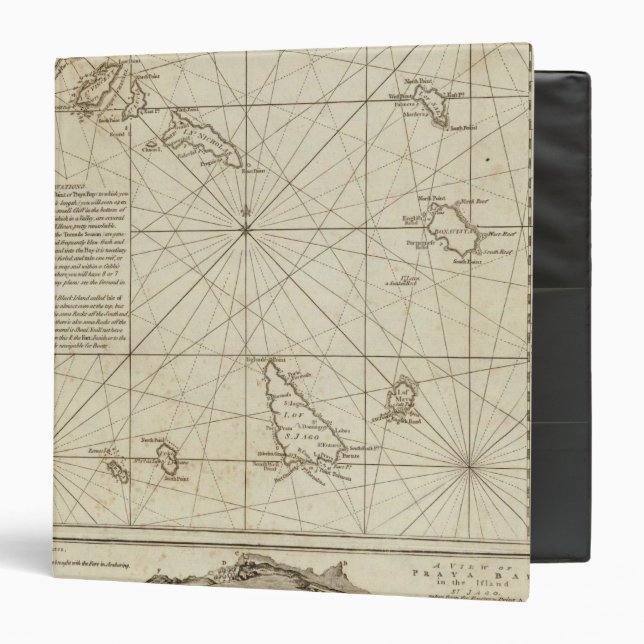 The Cape Verd Islands Binder (Front/Inside)