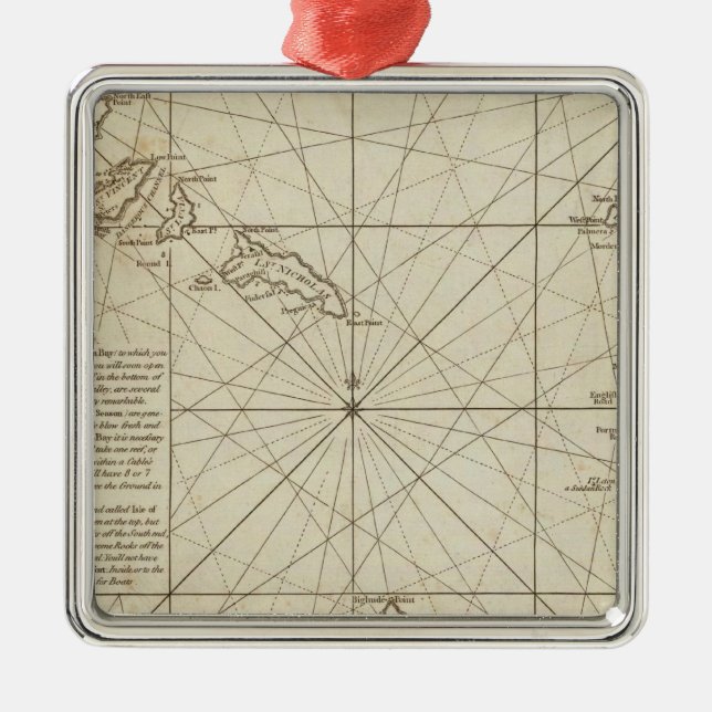 The Cape Verd Islands Metal Ornament (Front)