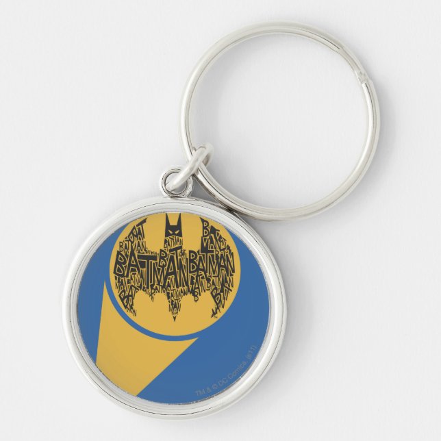 The Caped Crusader Keychain (Front)