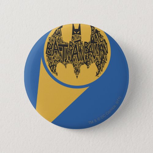 The Caped Crusader Pinback Button