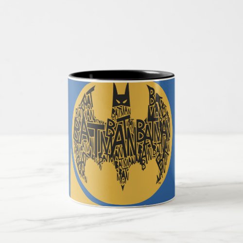 The Caped Crusader Two_Tone Coffee Mug