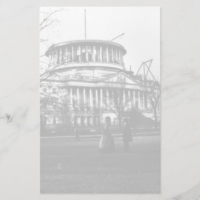 The Capitol Building in Washington D.C. Stationery (Front)