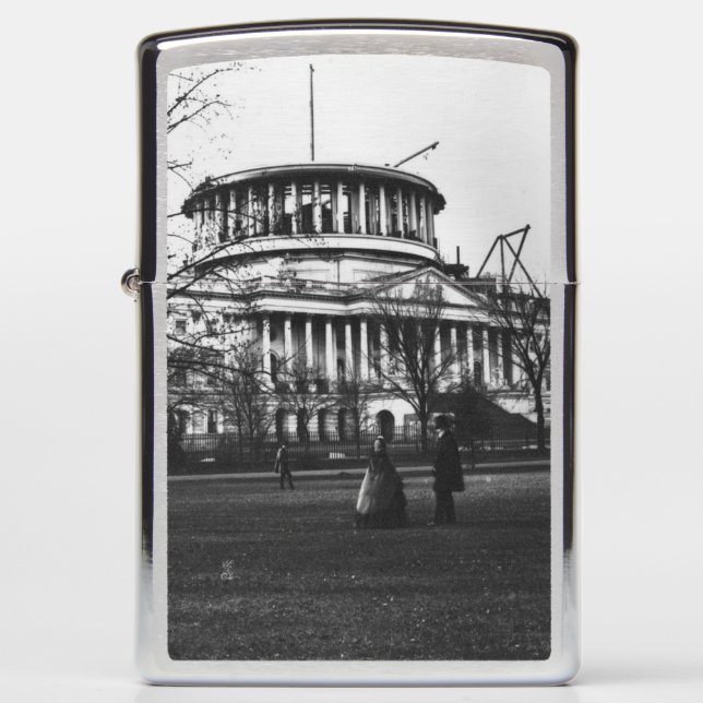 The Capitol Building in Washington D.C. Zippo Lighter (Front)