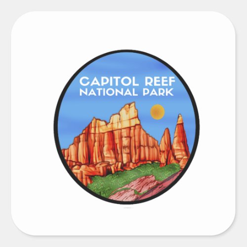 THE CAPITOL WAY SQUARE STICKER