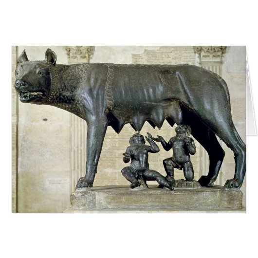 The Capitoline She-Wolf Cards (Front Horizontal)