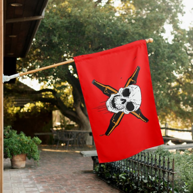 The Cap'n's Flag! House Flag (In SItu)