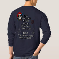 The Captain's Rules -- T-shirt