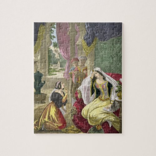 The Captive Hebrew Maid that Waited on Naamans Wi Jigsaw Puzzle