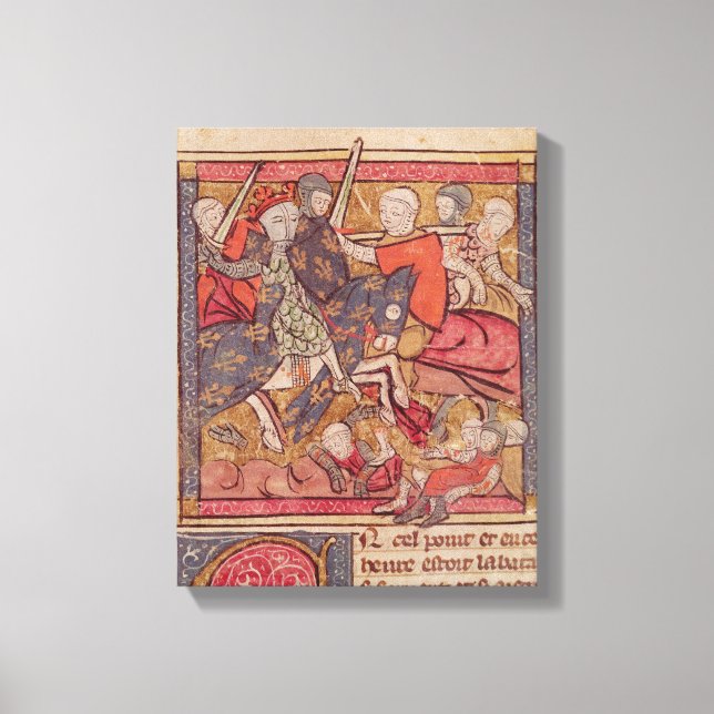The Capture of Ferdinand of Portugal  Count Canvas Print (Front)