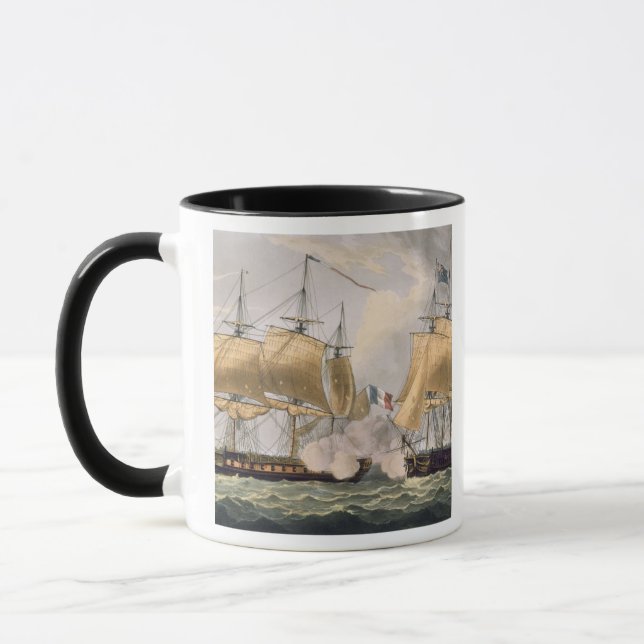 The Capture of La Clorinde, February 26th 1814, en Mug (Left)