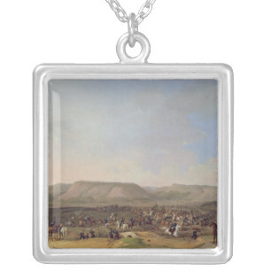 The Capture of Shumla, 1860 Silver Plated Necklace