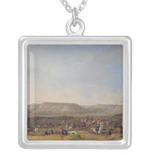 The Capture of Shumla, 1860 Silver Plated Necklace