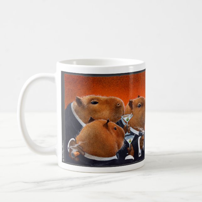 the Capybara Club... mug (Left)