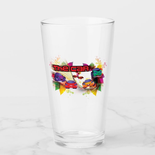 The Car Drinkware Glass (Front)