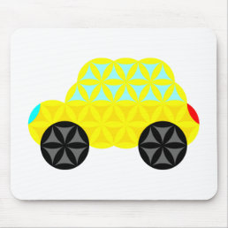 The Car Of Life - Sacred Shapes A1. Mouse Pad