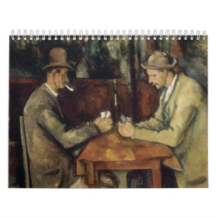 The Card Players by Paul Cézanne 1895 Calendar