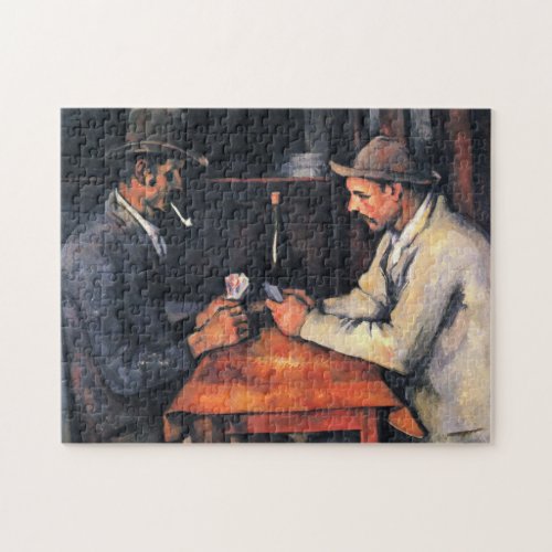 The Card Players by Paul Cezanne Jigsaw Puzzle