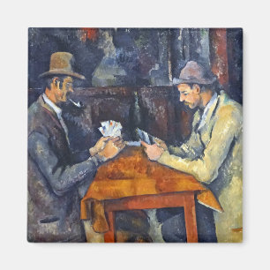 The Card Players, Cezanne Magnet