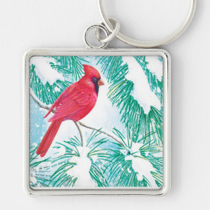 The cardinal - keychain