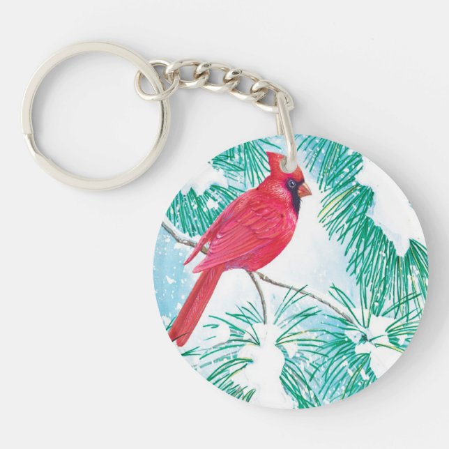 The cardinal - keychain (Front)