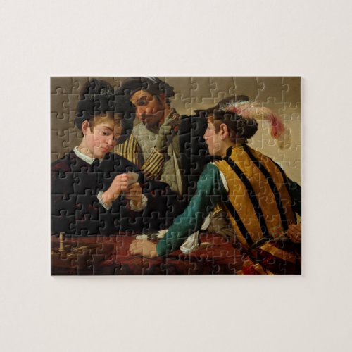 The Cardsharps by Caravaggio Jigsaw Puzzle