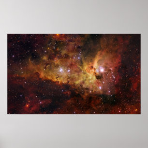 The Carina Nebula Poster