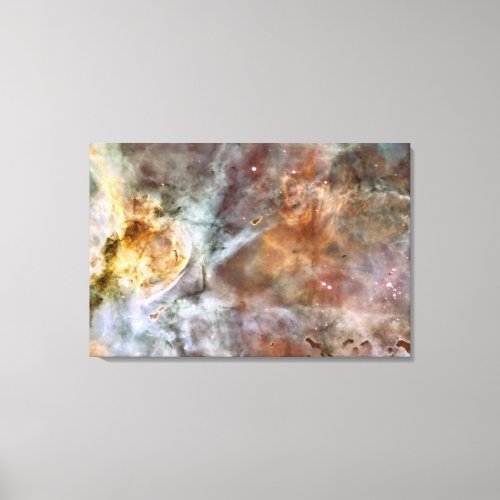 The Carina Nebula Star Birth in the Extreme Canvas Print