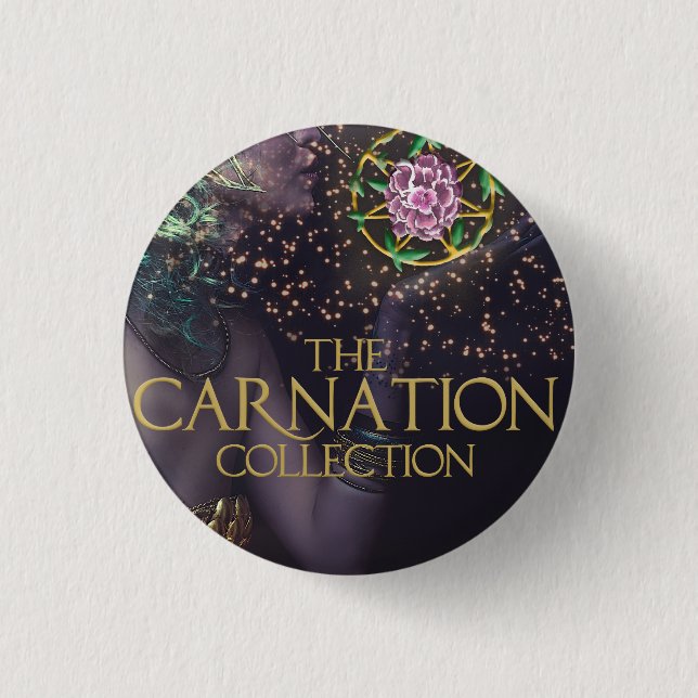 The Carnation collection Button (Front)