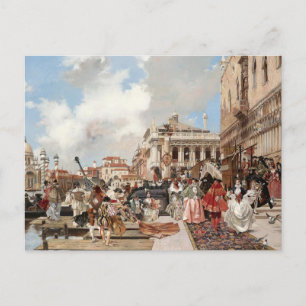 The Carnival, Venice Postcard