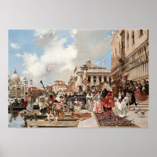  The Carnival Venice Poster