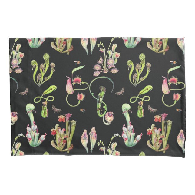 The Carnivores Wrapping Paper Fleece Blanket Pillow Case (Front)