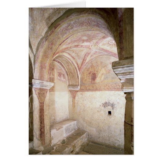The Carolingian frescoes in the inner crypt (Front)